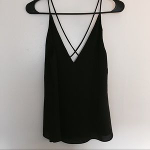 H&M black business top